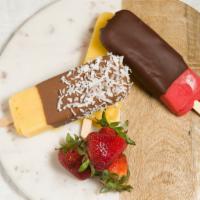Sorbet Bar Dipped · A refreshing sorbet made with real fruit, serve on a stick and dipped in your choice of choc...