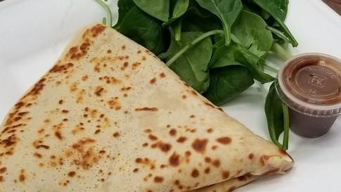 Classic Crepe · Deli, cheese side of salad.