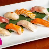 Chef'S Choice Nigiri (8) · Freshest fish of the day, including specialty fish