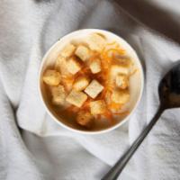 Quart Potato Soup · A great treat for a cold day, a quart of our famous homemade potato soup.  Served with chees...