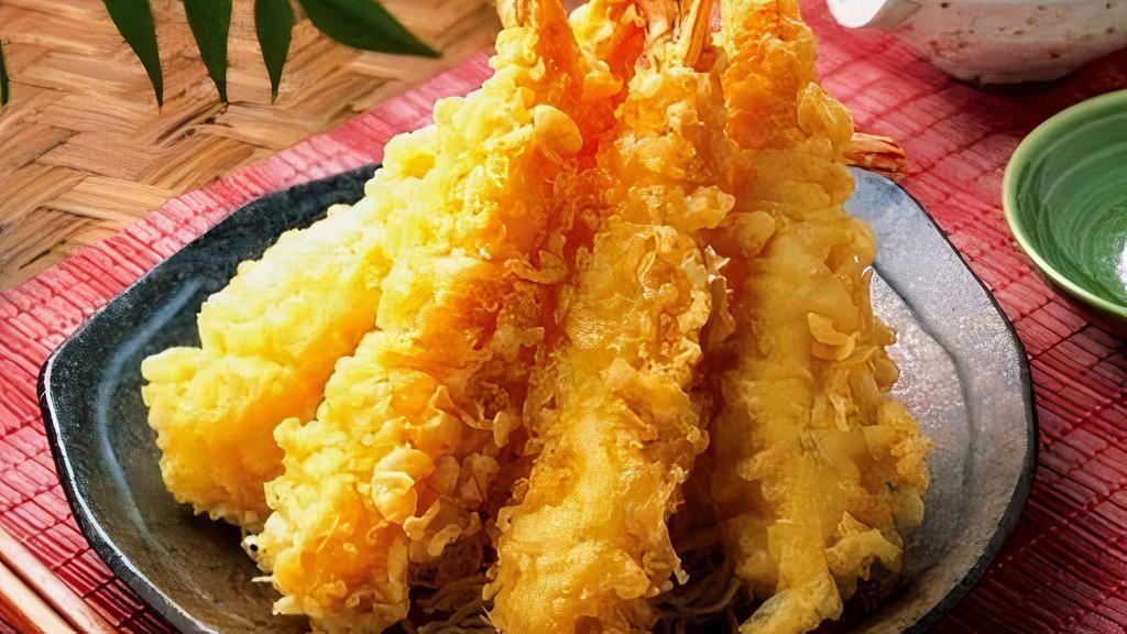 Tempura Shrimp (4Pc) · Deep fried battered shrimp
