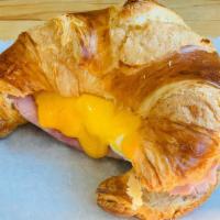 Ham, Egg, & Cheese · Egg (any style), smoked ham, cheddar cheese, house-made *house-made chipotle sauce on a fres...