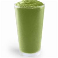 Avocolada ™ · Avocado, pineapple, spinach, kale, coconut, lime.