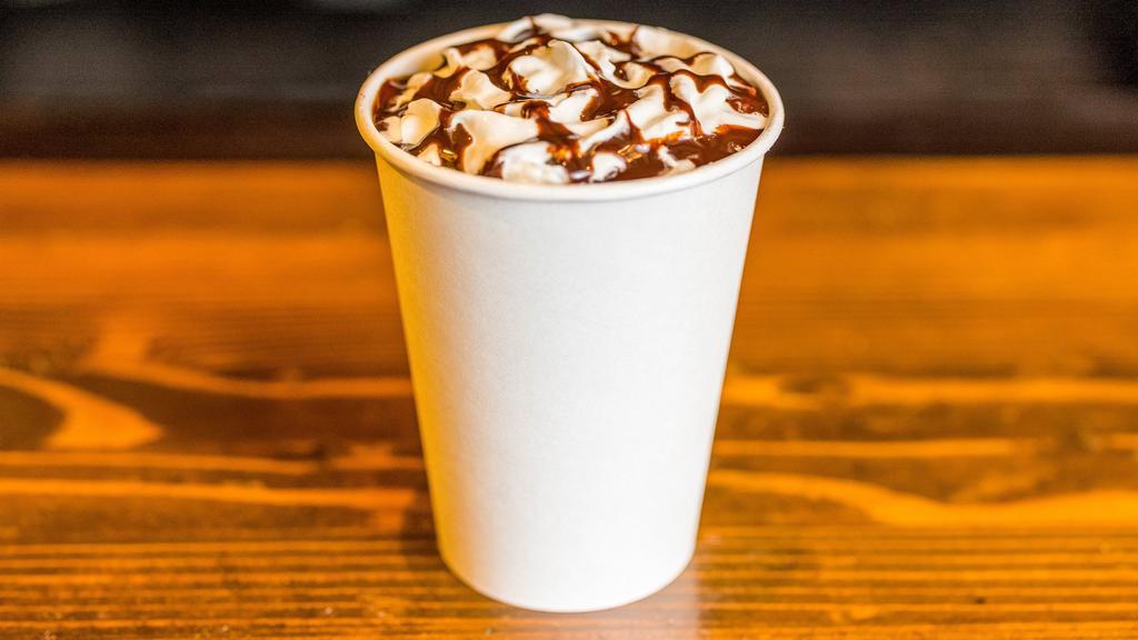 Dark Mocha · Mochas are made with shots of espresso, steamed milk and high quality chocolate and are topped withj whipped cream.

They come hot, iced or blended.