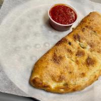 Calzone · Mozzarella & ricotta with a side of our house-made marinara.