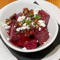 Roasted Beets · Goat Cheese & Walnuts