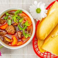 Beef Stew With Baguette · 