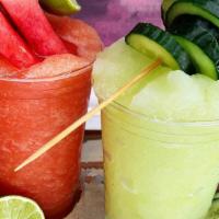 Frozen Frescas · Classic agua fresca, FROZEN! Batches made daily with real fresh ingredients.