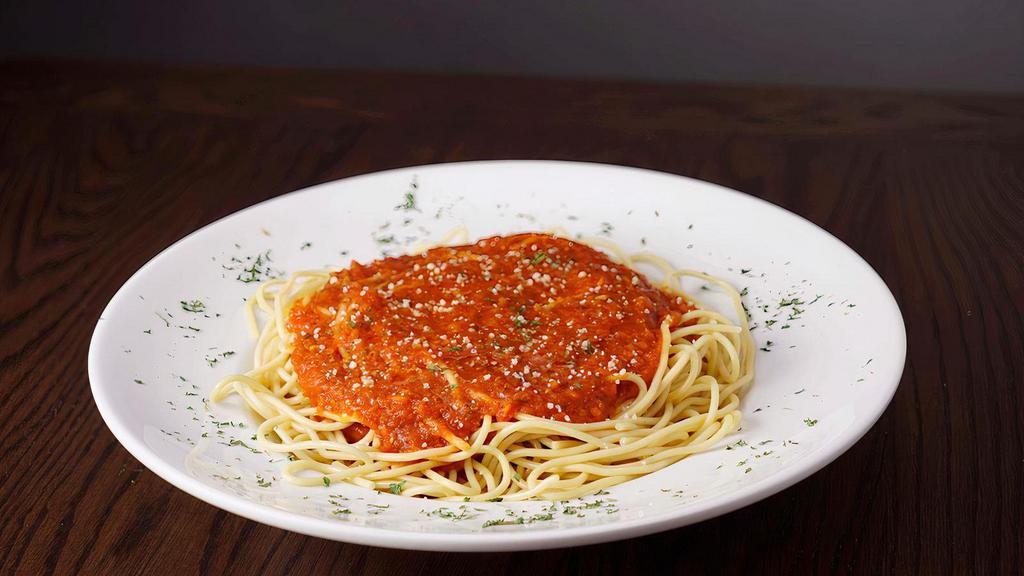 Spaghetti Pasta · Pasta, marinara
