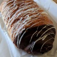 Chocolate Pastry · Pastry filled with chocolate chips.