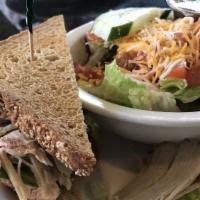 Turkey · Choose from toasted white, wheat, rye or sourdough bread. Prepared with Mayo, lettuce and to...