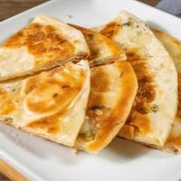 Green Onion Pancake (1) 葱油饼 · Our famous Green Onion Pancake is made with dehydrated green onion to increase the flavor an...