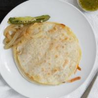 Meat Mulita · Grilled White Corn Tortillas Stuffed With Your Choice of Meat, Melted Cheese, Guacamole, and...