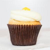 Lemon Drop Cupcake · Our vanilla bean cake filled with lemon filling and topped with a swirl of our lemon butterc...