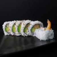 Shrimp Tempura Roll · crab mix, cucumber, avocado, shrimp tempura