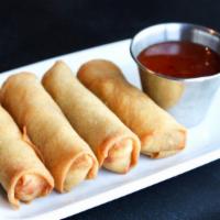 Fried Vegetable Spring Roll · 4 pieces, super yummy