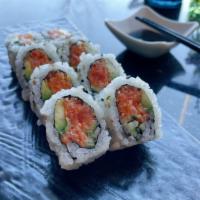 Spicy Tuna Roll · With avocado, cucumber