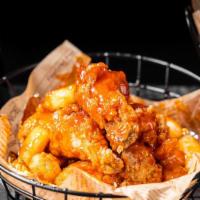 Korean Honey Fried Chicken Wings · 5 pc