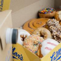 Managers Assortment · A dozen assorted donuts 6 specialty and 6 regular donuts.