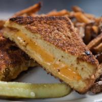 Grilled Cheese Sandwich · 2 slices of melted american swiss pepper jack or cheddar on your choice of bread. add ham ba...