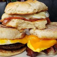 Breakfast Sandwich · Scrambled or fried egg your choice of cheese: american cheddar swiss or pepper jack and choi...