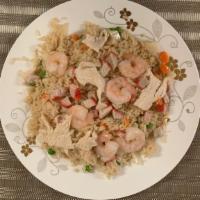 House Special Fried Rice · shrimp, chicken, pork.