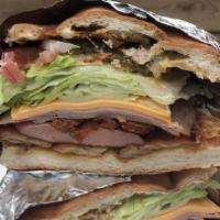 Torta Classica · Mexican bread with your choice of meat, milanesa (fried breaded steak), Lengua (tongue),Â  c...