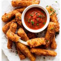Mozzarella Cheese Sticks (8 Pcs) · Cheese sticks, with your choice of dipping sauce.