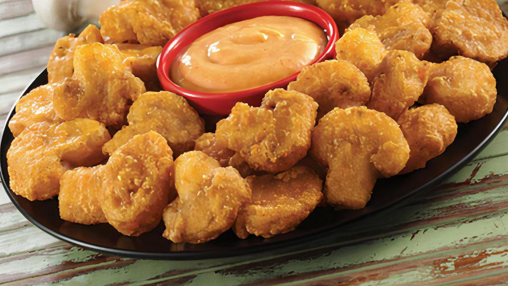 Famous Mushrooms · Our famous fried mushrooms. Your choice of dipping sauce.