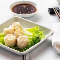 Shao Mai · Vegetables mixed with shrimp covered in rice paper