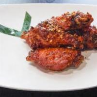 Chili Honey Wings  · Sweet and spicy and koji.