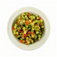Shirazi Salad · Top Menu Item. Chopped cucumber, tomatoes, onions, flavored with mint and house citrus dress...