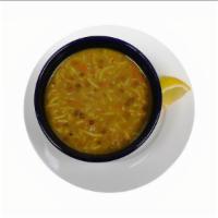 Lentil Soup · Medley of lentils, fresh carrots, noodles and house seasonings to taste.