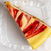 Your Way Cheesecake · A tradition slice of cheesecake topped with your choice of strawberry, chocolate, caramel, o...