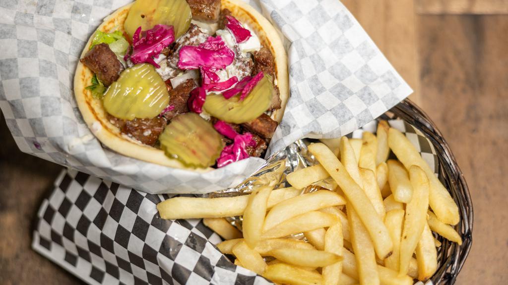 Beef Or Lamb Gyro · Served with Fries
