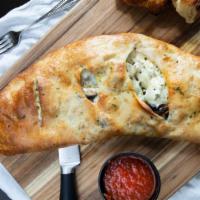 Build Your Own · Freshly baked and stuffed with mozzarella, ricotta, parmesan and your choice of up to four i...