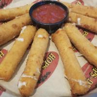 Mozzarella Sticks · Hand rolled by real cheese stick lovers!!! Served with marinara sauce.