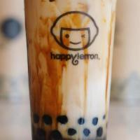Tiger Sugar Fresh Milk W/ Boba · Recommended, non-caffeine. A sweet beverage with brown sugar drizzled around the edge and ch...