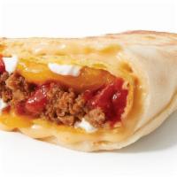 Stuffed Grilled Taco · A Crispy Shell stuffed with our delicious Seasoned Ground Beef (or upgrade to juicy Sirloin ...
