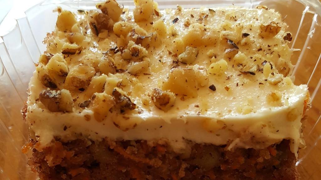 Carrot Cake With Cream Cheese Frosting · 