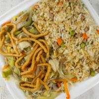 Chicken Chow Mein · Crunchy Noodles