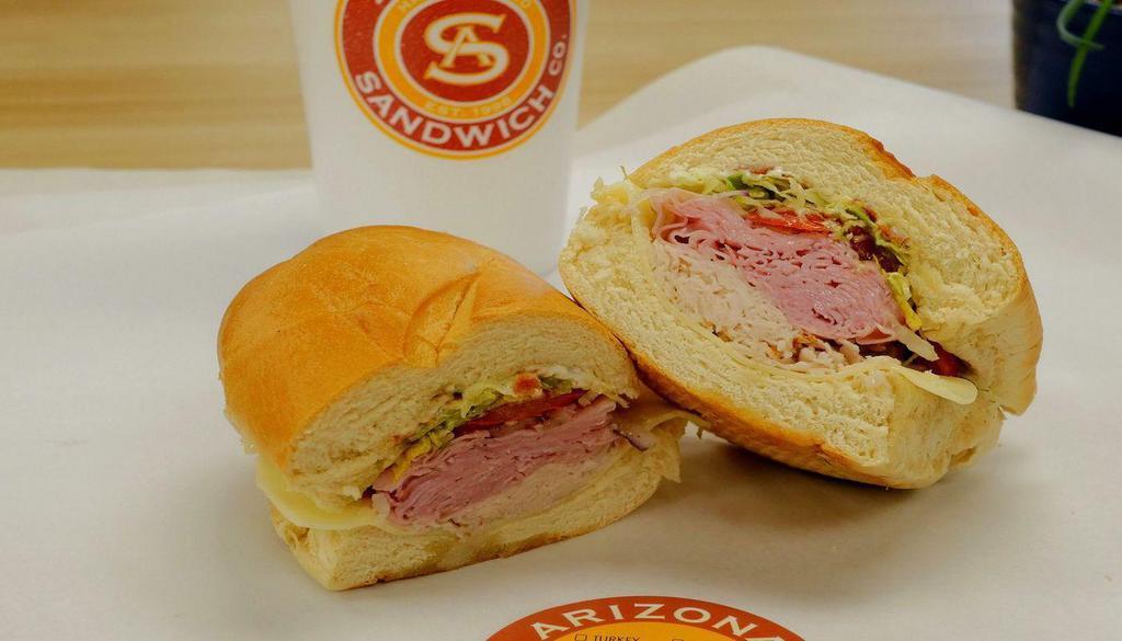Build Your Own Cold Sub · Choose up to 3 meats and customize your toppings