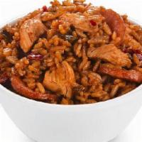 Jambalaya - Small · Rice with sausage, Krispy Krunchy chicken pieces, along with celery, onion, and green pepper...