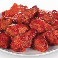 10 Traditional Wings · Traditional Wings tossed in Buffalo, Cajun Sweet & Sour, or Krispy (no sauce)