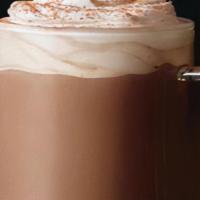 Mocha · Espresso, dark chocolate sauce, milk, and whipped cream