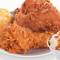 Catering Box Lunch 2Pc Mix Chicken · Box Lunch includes small side & biscuit