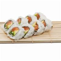 Seattle Roll · Salmon, avocado, and cucumber.