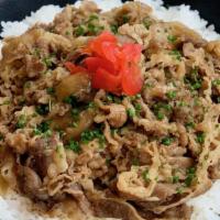 Gyu Don · Marinated Cooked Beef on the Rice