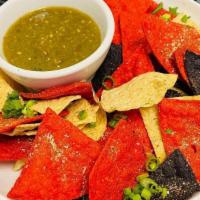 Sides  - Chips & Salsa · Crispy tortilla chips served with your choice of house-made salsa.  Options are salsa or sal...