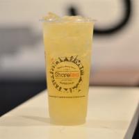 Honey Lemonade With Aloe Vera · Refreshing lemonade shaken with honey and served with aloe vera, CANNOT be made in to an ice...